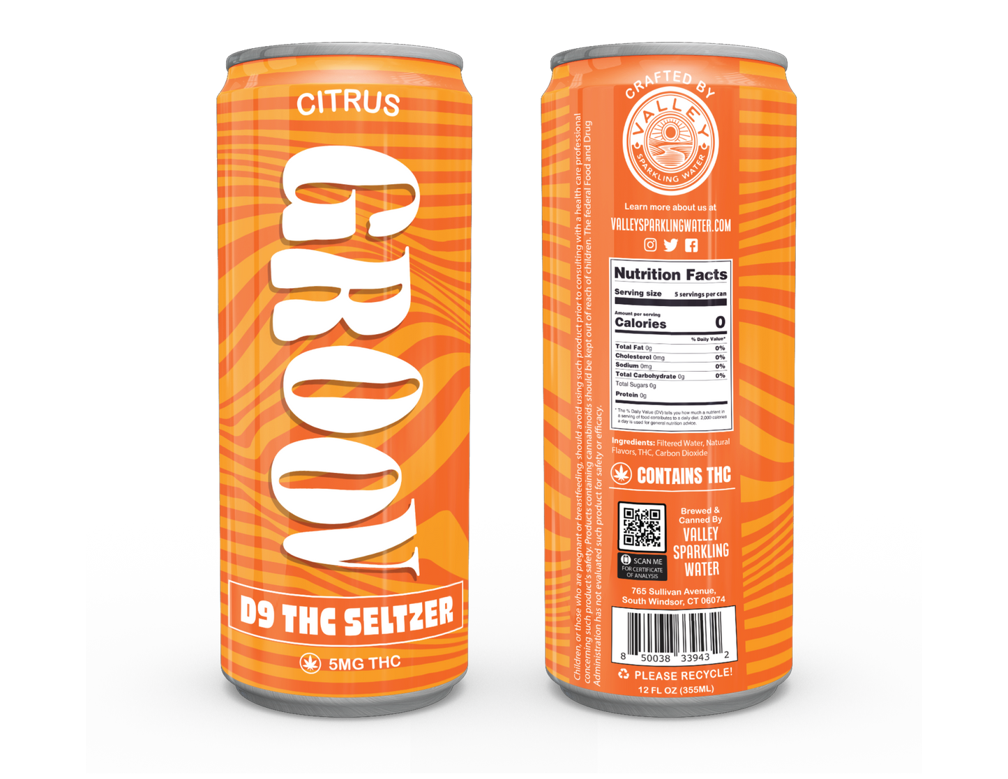 GROOV Citrus D9 3MG