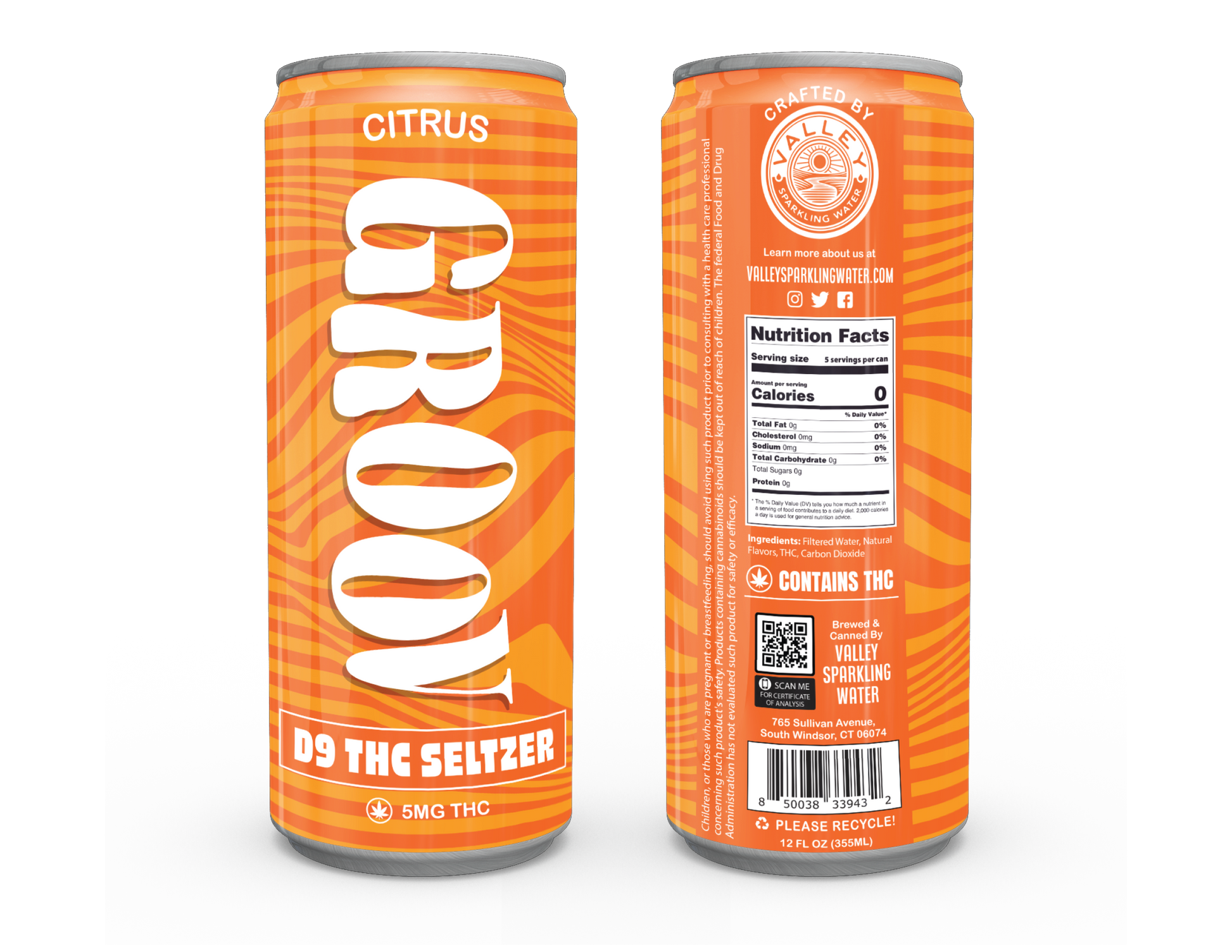 GROOV Citrus D9 3MG